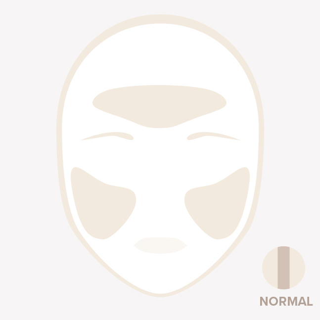 Normal skin Normal skin